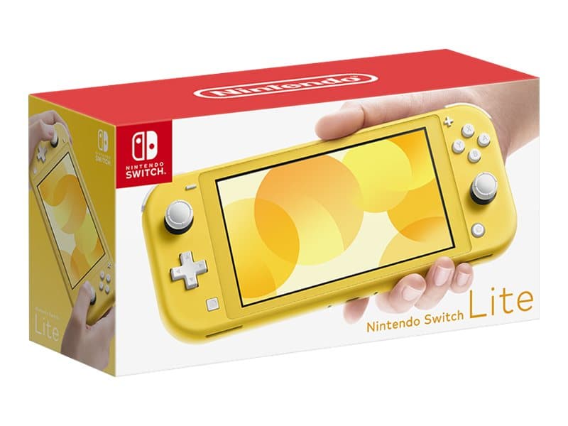 Nintendo Switch Lite - Håndholdt spillekontrolenhed - gul