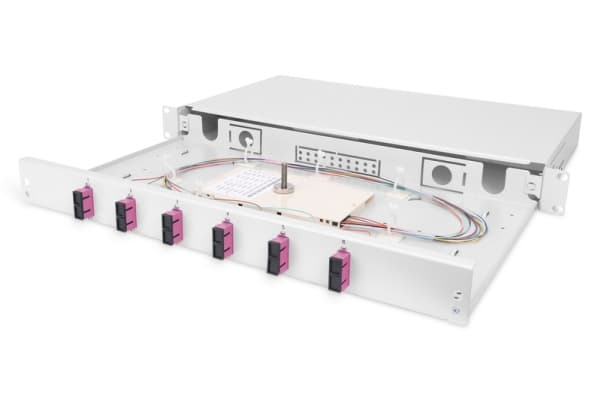 Digitus DN-96320-4, Harmaa, Terästä, 1U, Turkki, 483 mm, 243 mm