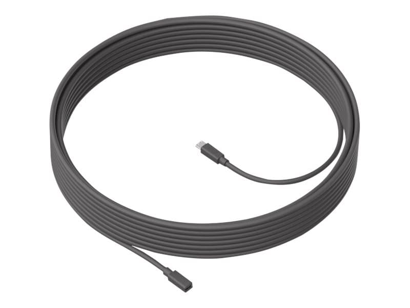 Logitech MeetUp Mic Extension Cable, Grafiitti, 10 m, Logitech, MeetUp, Expansion Mic for MeetUp, 4,2 mm, 10 x 11,4 x 42,4 mm
