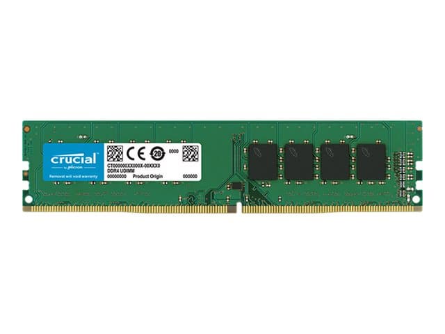 Crucial - DDR4 - modul - 32 GB - DIMM 288-PIN - 3200 MHz / PC4-25600 - CL22 - 1,2 V - ikke bufferet - ikke-ECC