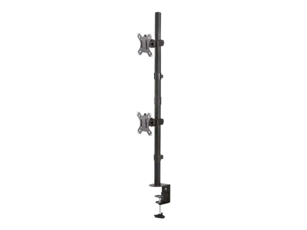 Neomounts by Newstar FPMA-D550DV - Asennussarja - 2 LCD-näytölle - musta - näytön koko: 10-32 - kiinnitettävä kiinnikkeellä, silmällä, pöydälle kiinnitettävissä