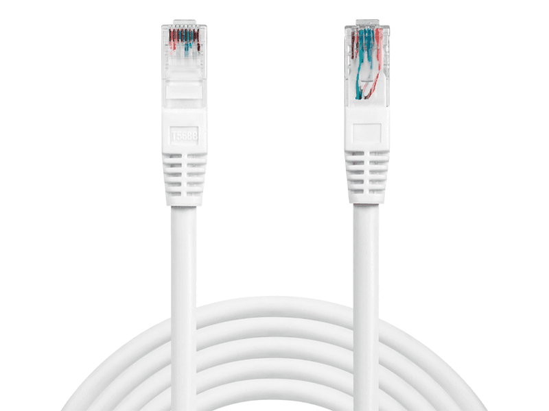Sandberg verkkokaapeli - UTP - Cat6 - Valkoinen - 10m
