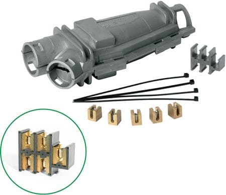 Raytech Y-pistorasia integroidulla geelillä 138x60x37