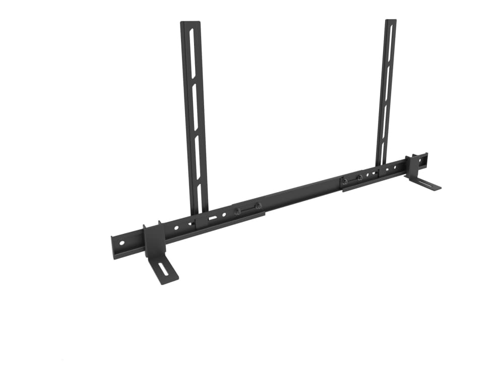 Multibrackets 7895, Tv:n kiinnike, 10 kg, Musta, Seinä, 800 x 400 mm, 42 cm