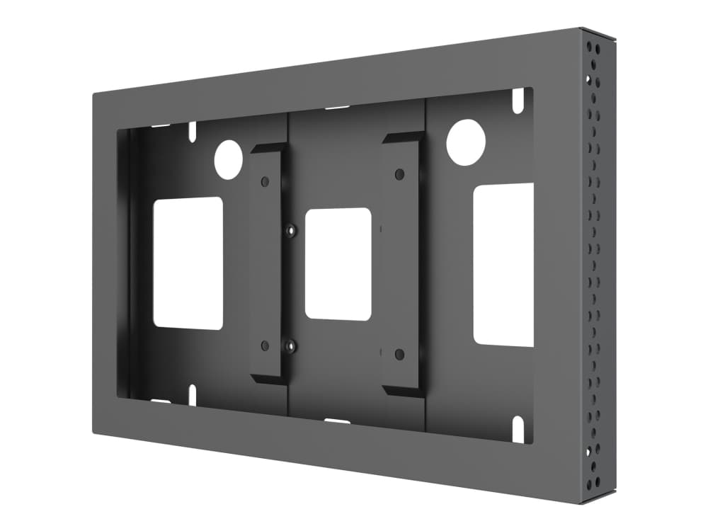 Multibrackets 8519, Kotelo, Terästä, 2 kg, Musta