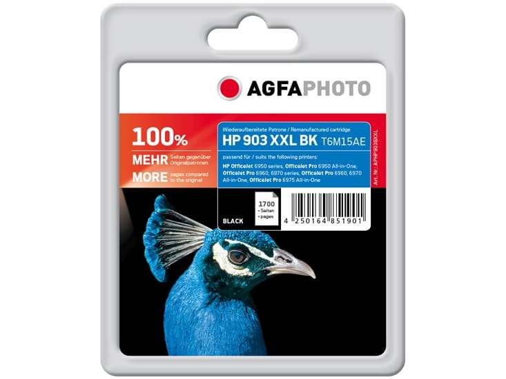 AgfaPhoto APHP903BXXL, 1700 sivua, Musta, 1 kpl
