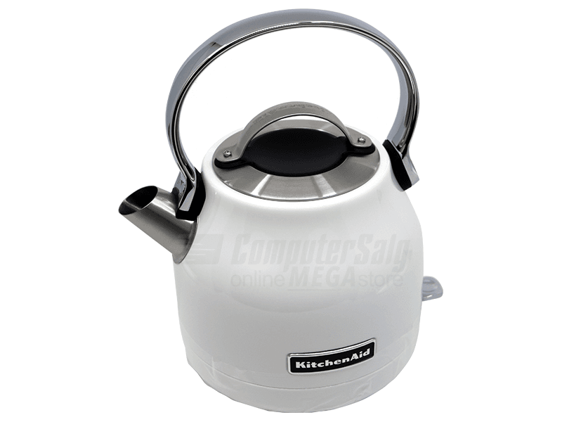 KitchenAid 5KEK1222EWH, 1,25 L, 2200 W, Valkoinen, Ruostumaton teräs, Johdoton, Suodatus