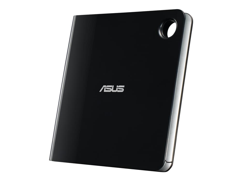 ASUS SBW-06D5H-U, Musta, Hopea, Kelkka, Työpöytä/Notebook, Blu-Ray RW, USB 3.1 Gen 1, 80,120 mm