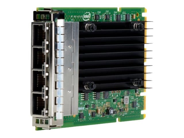 HPE I350-T4 - Verkkosovitin - OCP 3.0 - Gigabit Ethernet x 4 - ProLiant DL325 Gen10, DL345 Gen10, DL360 Gen10, DX360 Gen10, XL220n Gen10, XL290n Gen10, XL325 Gen10, DL345 Gen10, DL360 Gen10, DX360 Gen10, XL220n Gen10, XL220n Gen10, XL220n Gen10, XL220n Gen10