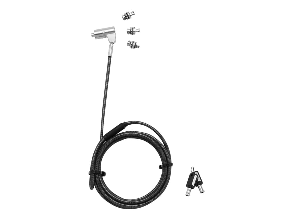 Dicota D31699, 2 m, Muovi, Terästä, Musta