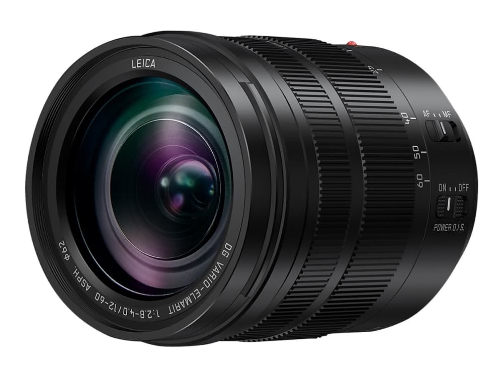 Panasonic LEICA DG Vario-Elmarit H-ES12060E, Vakiozoom-objektiivi, 14/12, 12 - 60 mm, Kuvanvakain, Micro Four Thirds (MFT)