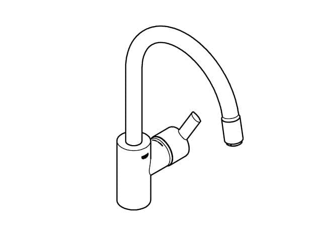 GROHE 32671002, Kylpyhuoneen lavuaari