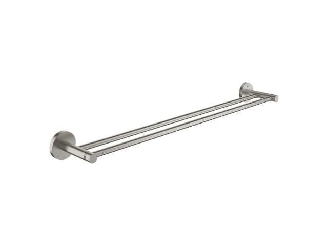 Grohe Essentials pyyhekuivain - Kaksoispyyhekuivain, 600mm, Supersteel 40802DC1