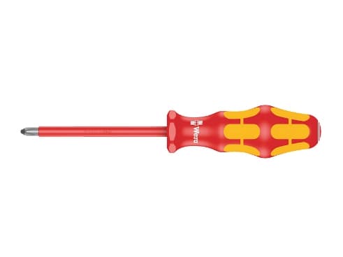 WERA WERK Wera LAUS 162 in ruuvimeisseliPhillips® lovi PH2, terä 100mm kahva 105mmkokonaispituus 205mm