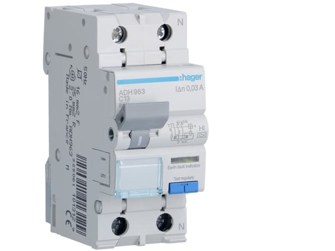 Hager ADH963, 240 V