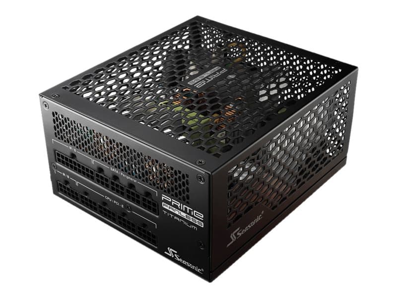 Seasonic PRIME Fanless PX 500 - Tuulettimeton PX 500 - Strømforsyning (sisäinen) - ATX12V - 80 PLUS Platinum - AC 100-240 V - 500 Watt