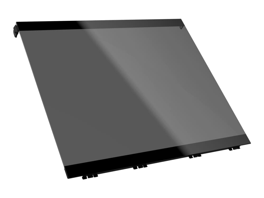 Fractal Design TG Type A - Systemkabinetpanel - sivu - tonet mørk sort - for Define 7 XL