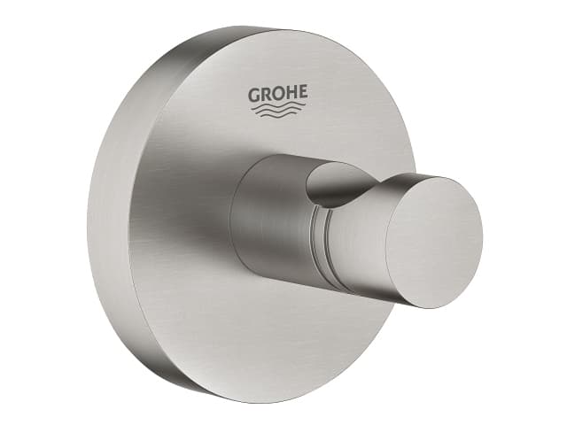 Grohe Essentials koukku - Pyyhekoukku, Supersteel 40364DC1