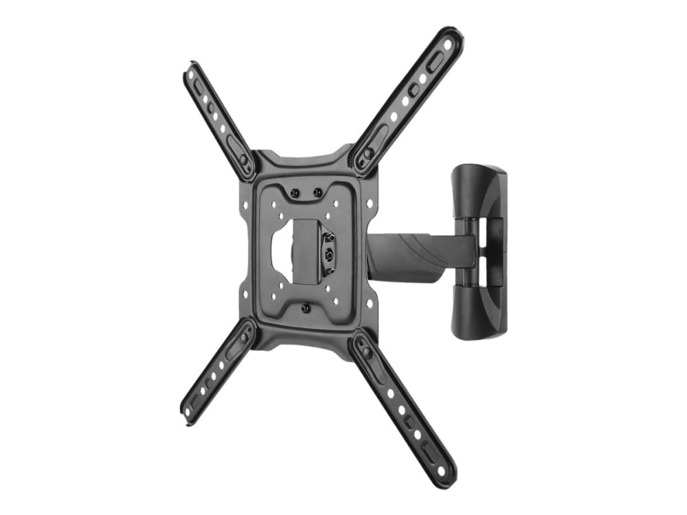 Deltaco ARM-0256, 139,7 cm (55), 75 x 75 mm, 400 x 400 mm, -15 - 5°, -90 - 90°, Musta