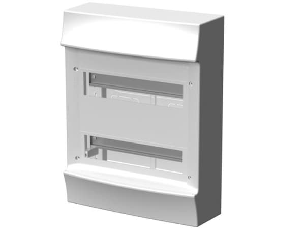 Gruppetavle 2x12 moduler u/låge