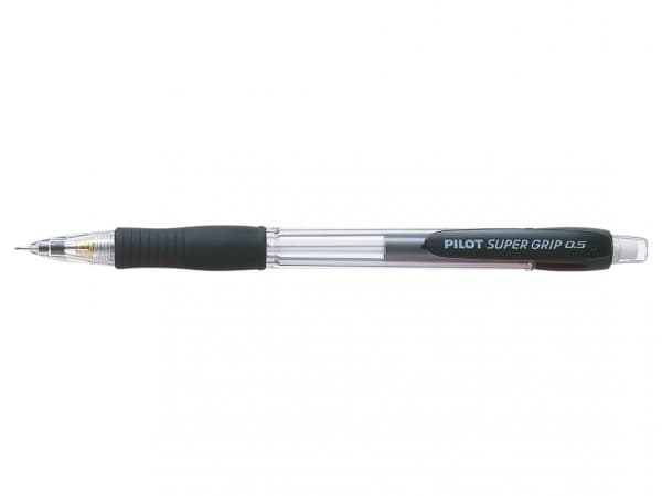 Pencil Pilot Super Grip H-185 sort 0,5 mm - (12 stk.)