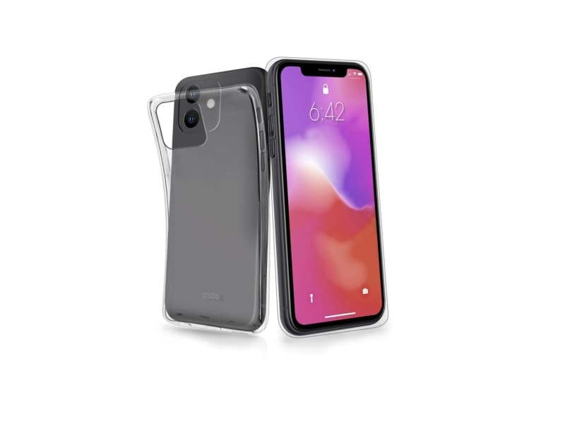SBS TESKINIP6119T, Suojus, Apple, Apple iPhone 11, 15,5 cm (6.1), Läpinäkyvä