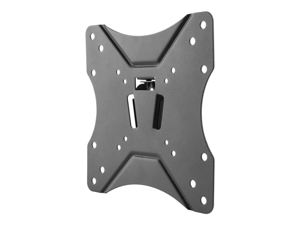 Deltaco ARM-0101, 25 kg, 58,4 cm (23), 106,7 cm (42), 75 x 75 mm, 200 x 200 mm, Musta