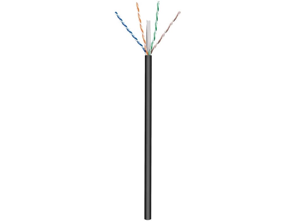 Goobay 77625, 100 m, Cat6, U/UTP (UTP)