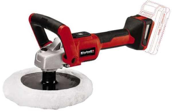 Einhell CE-CP 18/180 Li E-Solo, Kiekkohiomakone, Musta, Punainen, Harjaton, 500 RPM, 3000 RPM, Akku - SOLO