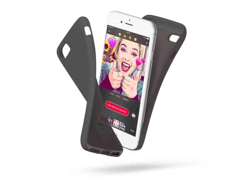 SBS TEPOLOIP7K, Suojus, Apple, Apple iPhone 6 Apple iPhone 6S Apple iPhone 7 Apple iPhone 8, 11,9 cm (4.7), Musta