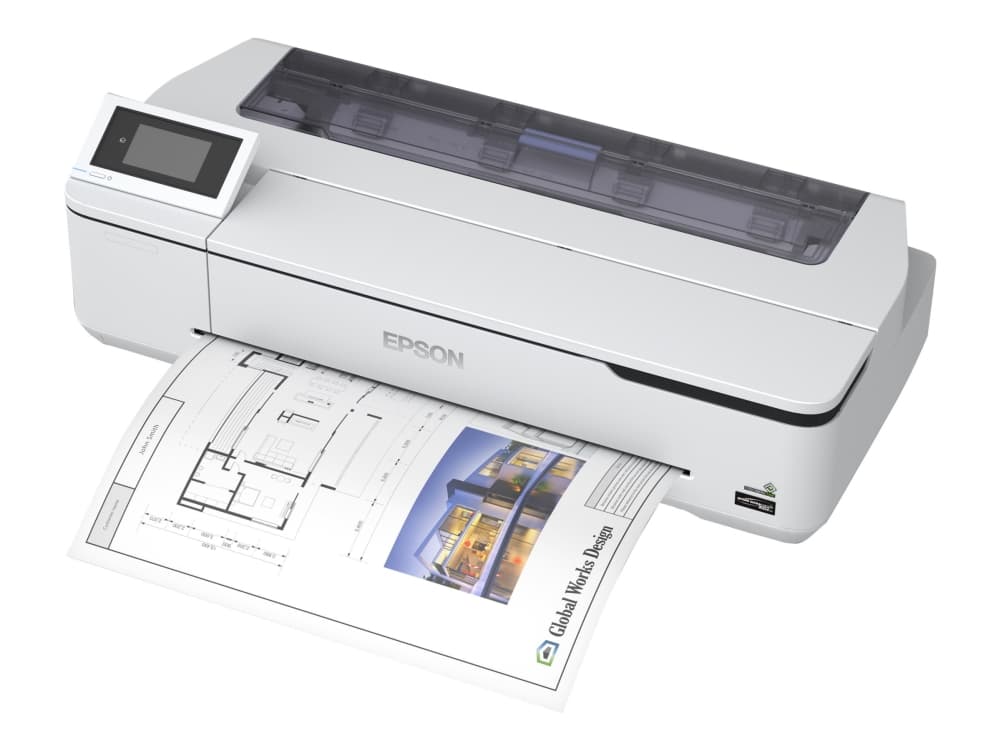 EPSON SureColor SC-T2100 ilman jalustaa 24-tuumainen suurkuvatulostin värillinen mustesuihkutulostin Rulla A1 61.0cm 2400x1200dpi LAN Wi-Fi USB 3.0 Leikkuri