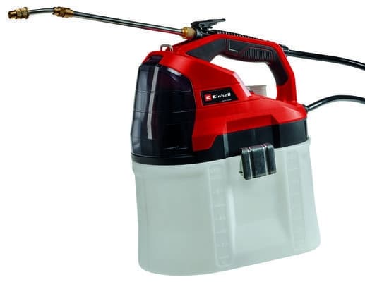 Einhell GE-WS 18/75, Reppumallinen puutarharuisku, 8,2 L, 7,5 L, Musta, Punainen, Valkoinen, Ruostumaton teräs, 3,5 bar - SOLO