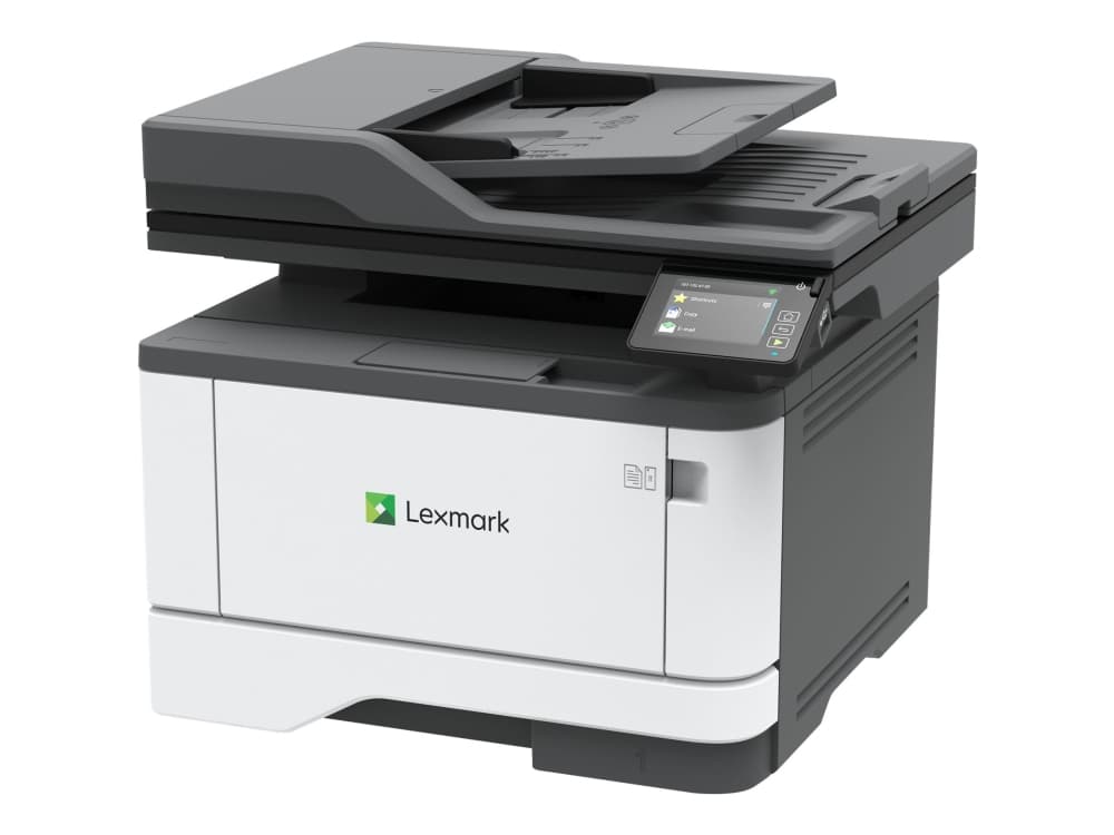 Lexmark MX431adn, Laser, Yksittäistulostus, 600 x 600 DPI, Yksittäiskopiointi, A4, Musta, Valkoinen