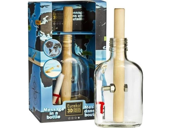 G3 Puzzle in a bottle (Letter in a bottle) - level 3/4