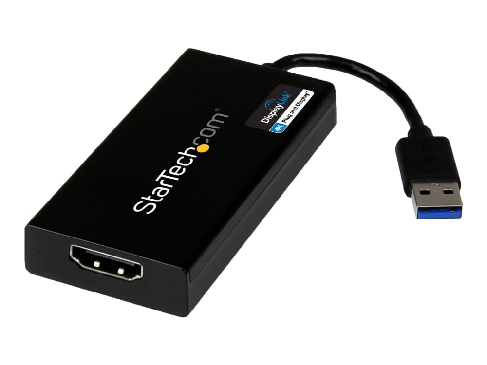 StarTech.com USB32HD4K, 3.2 Gen 1 (3.1 Gen 1), USB A-tyyppi, HDMI-lähtö, 3840 x 2160 pikseliä