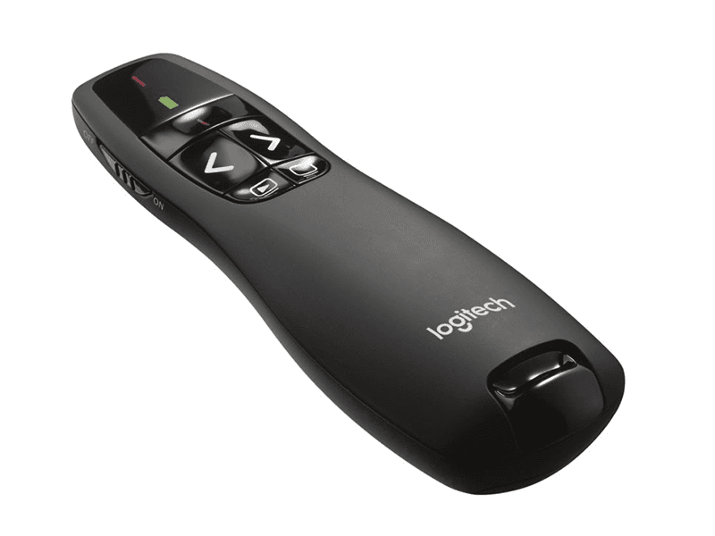 Logitech Wireless Presenter R400 - Kaukosäädin esitykseen - RF