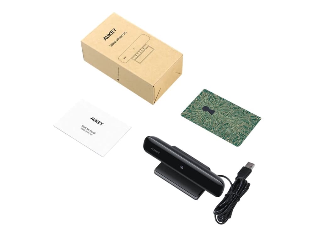 AUKEY PC-W1, 2 MP, 30 fps, 240p, 480p, 720p, 1080p, 75°, 75°, 3 m