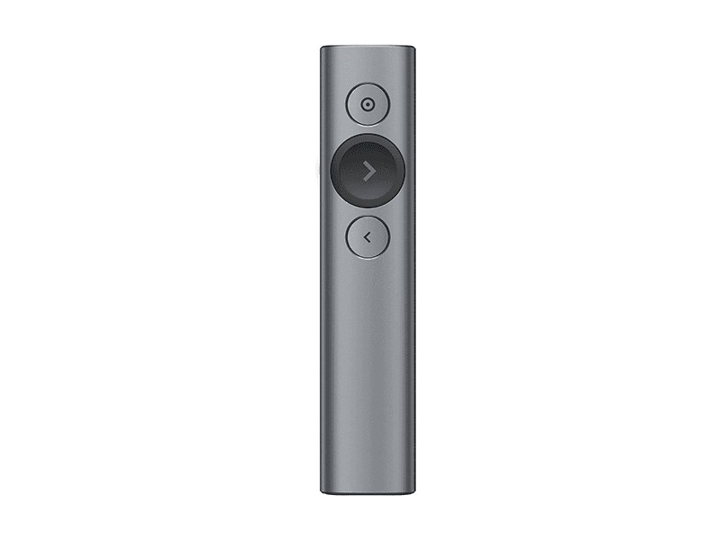 Logitech Spotlight - Esityskaukosäädin - 3 painiketta - liuskekivi