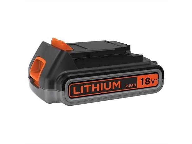 Black & Decker BL2518, Akku, Litiumioni (Li-Ion), 2,5 ah, 18 V, Black & Decker, Musta, Oranssi