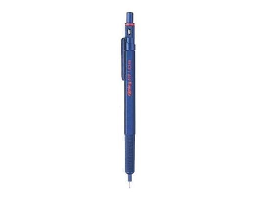 Rotring 600, Sininen, Metalli, HB, 0,5 mm, Kahdeksankulmainen, Metalli
