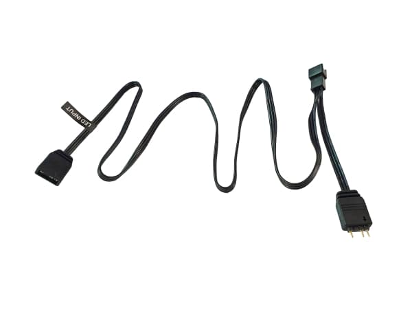 Phanteks PH-CB-DRGB3P_MB, 3-pin, 2 x Molex (3-pin), Suora, Suora, Musta, Emolevy