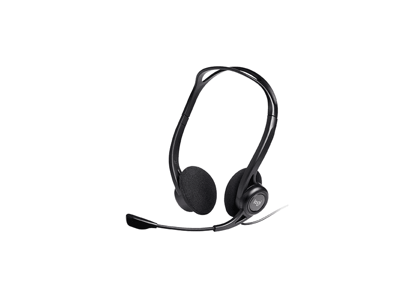 Logitech 981-000100, Langallinen, 100 - 1000 Hz, Puhelut/Musiikki, 120 g, Kuulokkeet, musta
