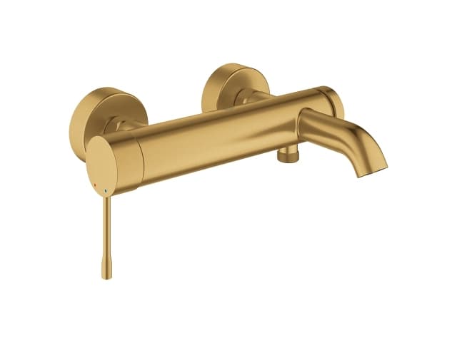 Grohe Essence yksivipuinen kylpy- ja suihkusekoitin - harjattua messinkiä