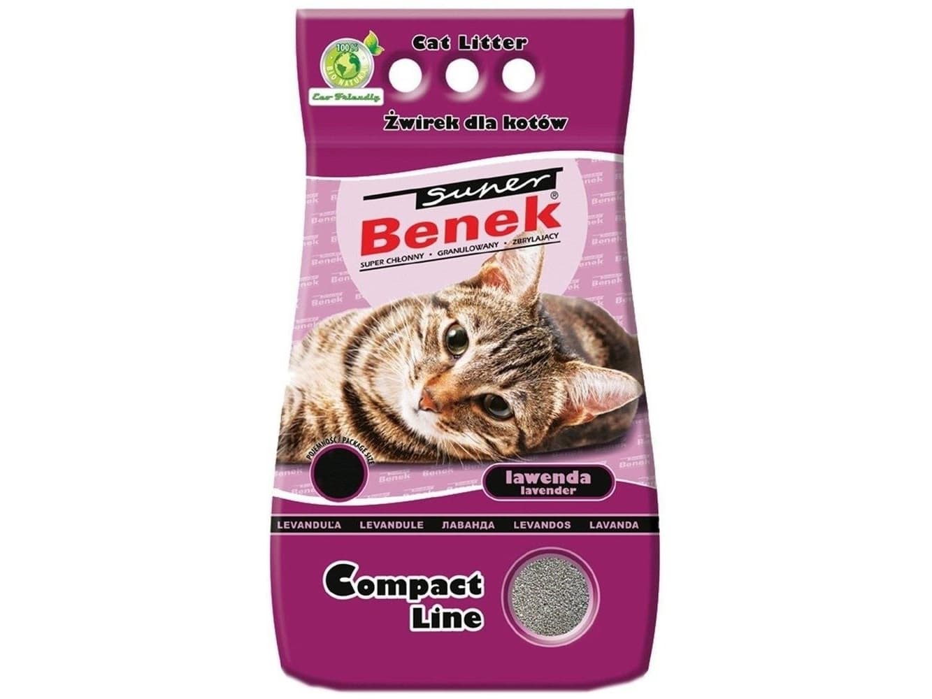 Super Benek Compact Lavender 25L aktiivinen