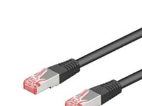 Goobay CAT 6-5000 SSTP PIMF Musta 50m, 50 m, 50 m