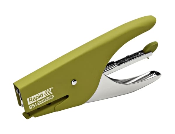 Nitomapihdit Rapid S51 15ark SoftGrip oliivinvärinen