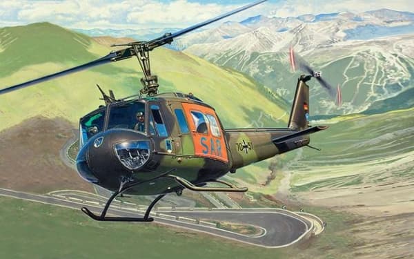 Revell Bell UH-1D SAR, Pienoismalliroottori-ilma-alus, Kokoamispakkaus, 1:72, Bell UH-1D SAR, Muovi, Edistynyt