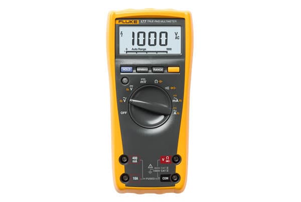Fluke 177, 0.0001 - 1000 V, 0,0001 - 1000 V, 0,1 mV, 0,1 mV, 0,00001 - 10 A, 0,00001 - 10 A