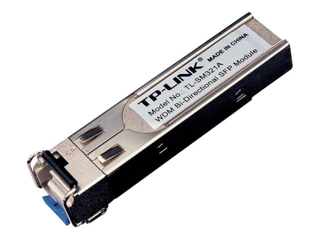 TP-Link TL-SM321A - SFP (mini-GBIC) transceiver modul - GigE - 1000Base-BX - LC enkelttilstand - op til 10 km - 1550 (TX) / 1310 (RX) nm - for P/N: TL-SG3452XP V1