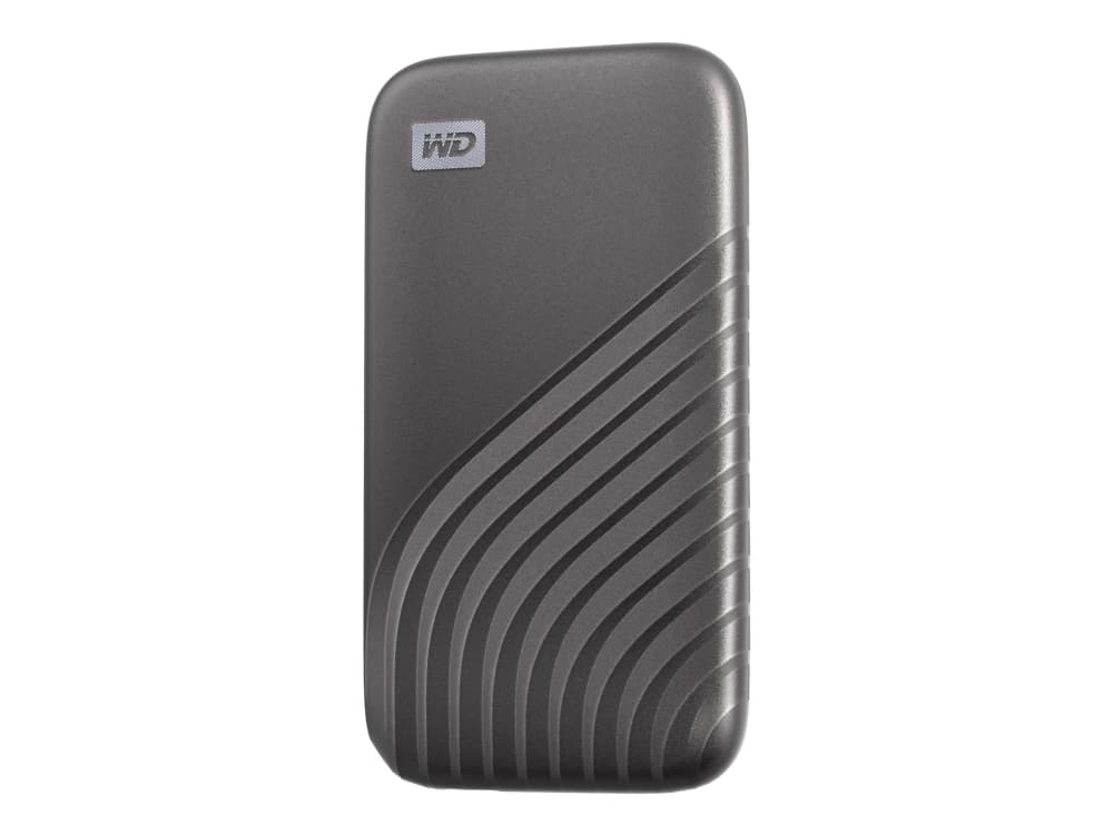 Western Digital My Passport, 2000 GB, USB Type-C, 3.2 Gen 2 (3.1 Gen 2), 1050 MB/s, Salasanasuojaus, Harmaa